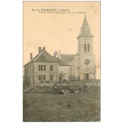 25 LE VALDAHON. L'Eglise et Ouvriers 1914