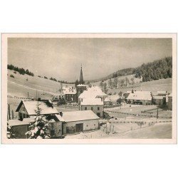 carte postale ancienne 25 LES HOPITAUX NEUFS 1940. Carte Photo émaillographie