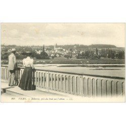 carte postale ancienne 03 VICHY. Bellerive Pont sur l'Allier