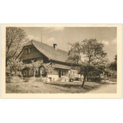 carte postale ancienne 25 MORTEAU. Chocolat Klauset Le Locle. Une Villa