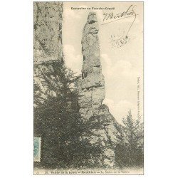 carte postale ancienne 25 MOUTHIER. Le Moine dans la Vallée 1905