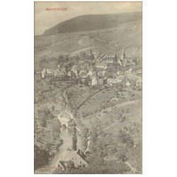 carte postale ancienne 25 MOUTHIER. Le Village 1916