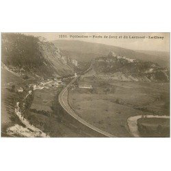 carte postale ancienne 25 PONTARLIER. La Cluse. Forts de Joux et du Larmont