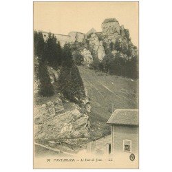 carte postale ancienne 25 PONTARLIER. Le Fort de Joux