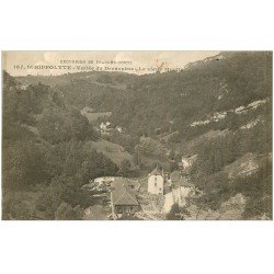 25 SAINT-HIPPOLYTE. Le Vieux Moulin Vallée du Dessoubre 1917