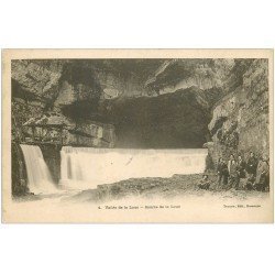 carte postale ancienne 25 VALLEE ET SOURCE DE LA LOUE. Montagnards Alpinistes 1904