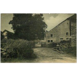 25 VILLERS-GRELOT. Le Haut du Village 1911. Carte toilée animée