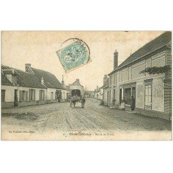 28 ABONDANT. Attelage Route de Dreux 1906