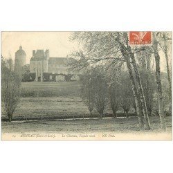 carte postale ancienne 28 AUNEAU. Château façade Nord 1910