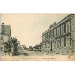 carte postale ancienne 28 AUNEAU. La Gendarmerie Nationale 1923