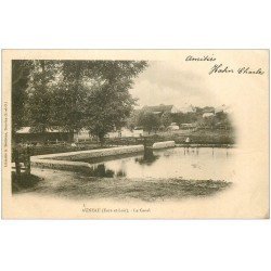 carte postale ancienne 28 AUNEAU. Le Canal 1903