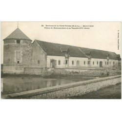 carte postale ancienne 28 BEAUCHES. Ferme et Tourelle de Beaumarchais