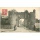carte postale ancienne 28 BONNEVAL. Porte Saint-Roch 1906 Lavandière Laveuse
