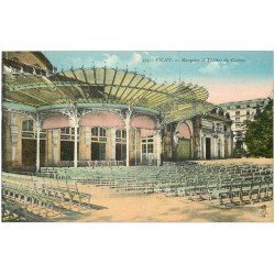 carte postale ancienne 03 VICHY. Casino. Marquise et Théâtre n°317