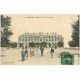 carte postale ancienne 28 CHARTRES. Caserne du Train des Equipages 1913. Militaires