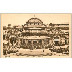 carte postale ancienne 03 VICHY. Casino. un Concert. La Cigogne 311