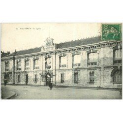 carte postale ancienne 28 CHARTRES. Le Lycée 1923