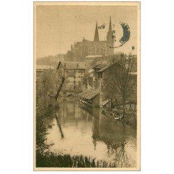 carte postale ancienne 28 CHARTRES. Les Bords de l'Eure 1929