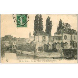 carte postale ancienne 28 CHARTRES. L'Eure des Courtilles 1913