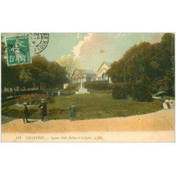 carte postale ancienne 28 CHARTRES. Lycée Square Noël Ballay 1909