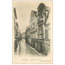 carte postale ancienne 28 CHARTRES. Maison du Docteur vers 1900