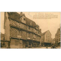 carte postale ancienne 28 CHARTRES. Maison du Saumon 167