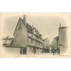 carte postale ancienne 28 CHARTRES. Maison du Saumon vers 1900 et Buvette