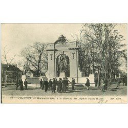 carte postale ancienne 28 CHARTRES. Monument Enfants du Département