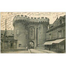 carte postale ancienne 28 CHARTRES. Porte Guillaume 1915 Chocolat Vinay