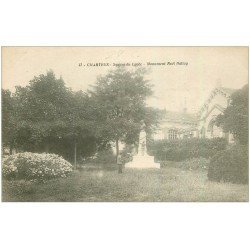 carte postale ancienne 28 CHARTRES. Square du Lycée 1922