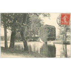 carte postale ancienne 28 CHATEAU D'ANET. Arbre "" Le Bélier "" 1909