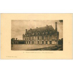 carte postale ancienne 28 CHATEAU D'ANET. La Cour