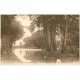 carte postale ancienne 28 CHATEAU D'ANET. L'Ile des Cygnes et Cascade