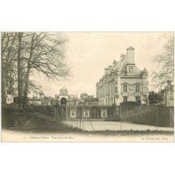 carte postale ancienne 28 CHATEAU D'ANET. Parc et Tennis