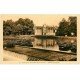 carte postale ancienne 28 CHATEAU D'AULNAY 1936 Etang