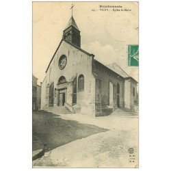 carte postale ancienne 03 VICHY. Eglise Saint-Blaise 1911