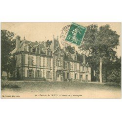 carte postale ancienne 28 CHATEAU DE LA MESANGERE 1912