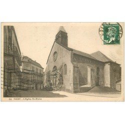 carte postale ancienne 03 VICHY. Eglise Saint-Blaise 1926