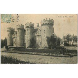 carte postale ancienne 28 CHATEAU DE VILLEBON 1904