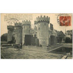 carte postale ancienne 28 CHATEAU DE VILLEBON 1907