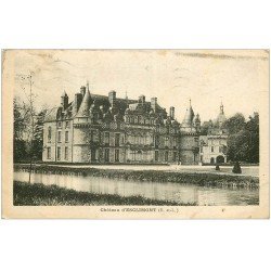 carte postale ancienne 28 CHATEAU D'ESCLIMONT. 1936