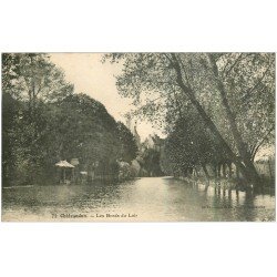 carte postale ancienne 28 CHATEAUDUN. Bords du Loir 1923