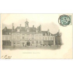 carte postale ancienne 28 CHATEAUDUN. Hôtel de Ville 1903