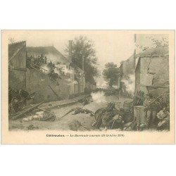 carte postale ancienne 28 CHATEAUDUN. La Barricade tourné vers 1900