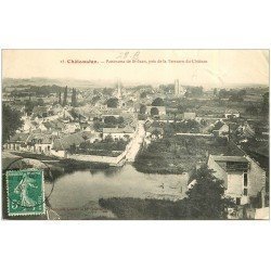 carte postale ancienne 28 CHATEAUDUN. Panorama de Saint-Jean 1909