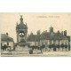 carte postale ancienne 28 CHATEAUDUN. Place du 18 Octobre 1912