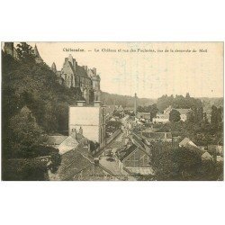 carte postale ancienne 28 CHATEAUDUN. Rue des Fouleries 1924