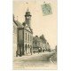 carte postale ancienne 28 CHATEAUNEUF-EN-THYMERAIS. Hôtel de Ville Rue Grande vers 1905