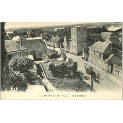 carte postale ancienne 28 CHATENAY. Vue générale