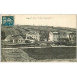 carte postale ancienne 28 CLOYES. Hôpital et Chapelle d'Yron